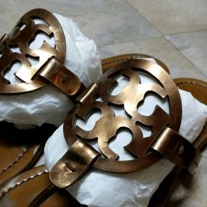 Bronze Miller Sandals by Tory Burch!